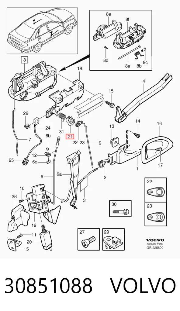  30851088 Volvo