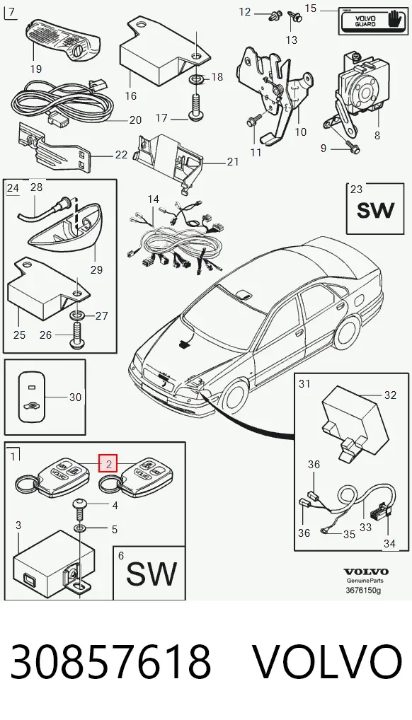  30857618 Volvo