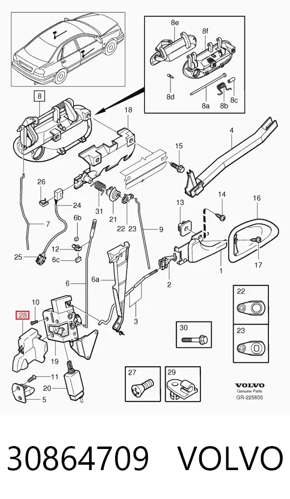  30864709 Volvo