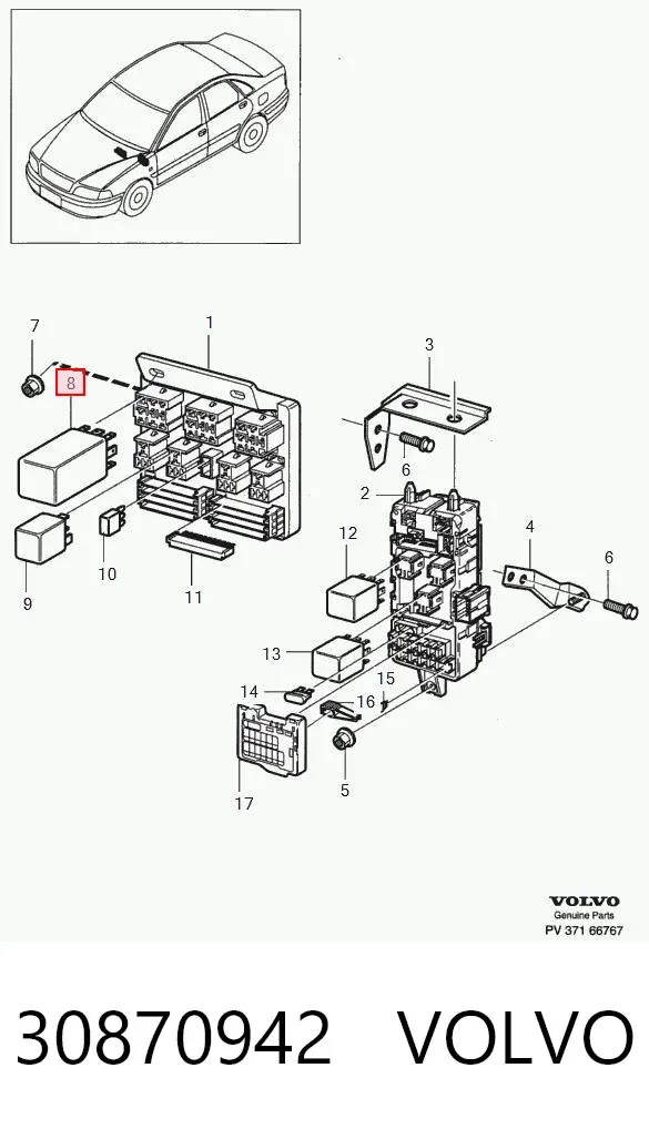  30870942 Volvo
