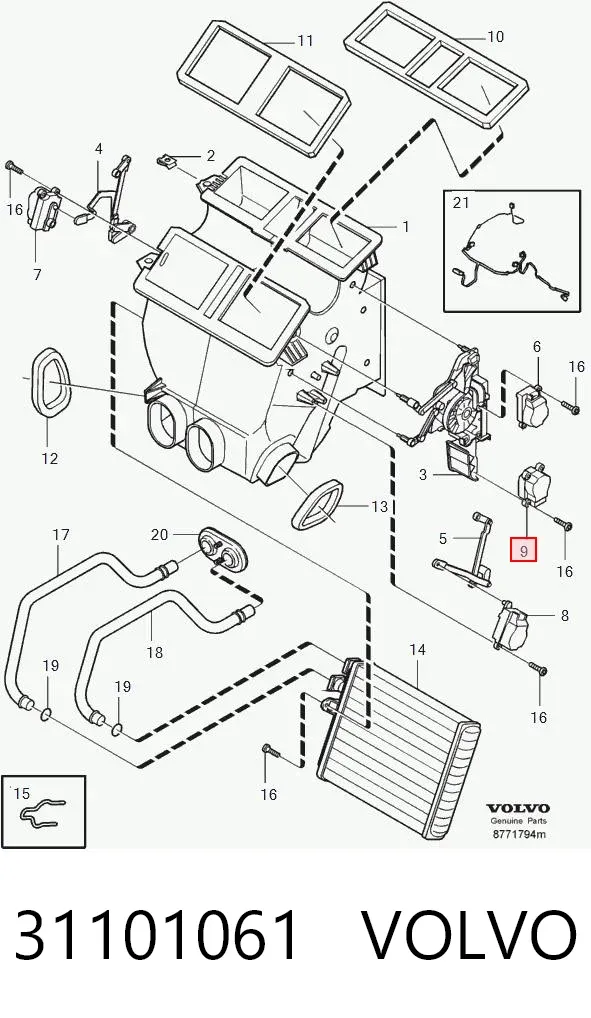  31101061 Volvo