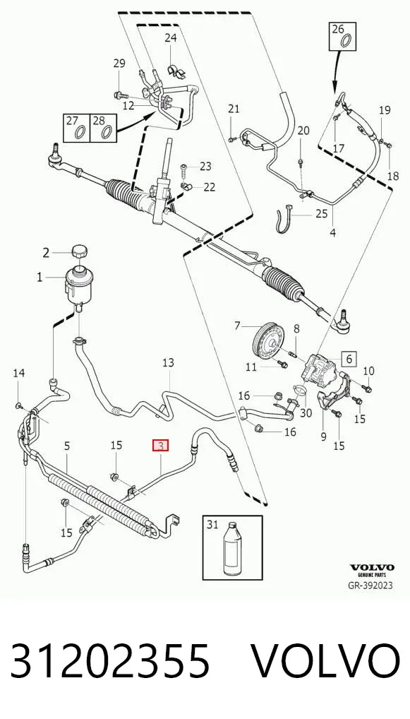  31202355 Volvo