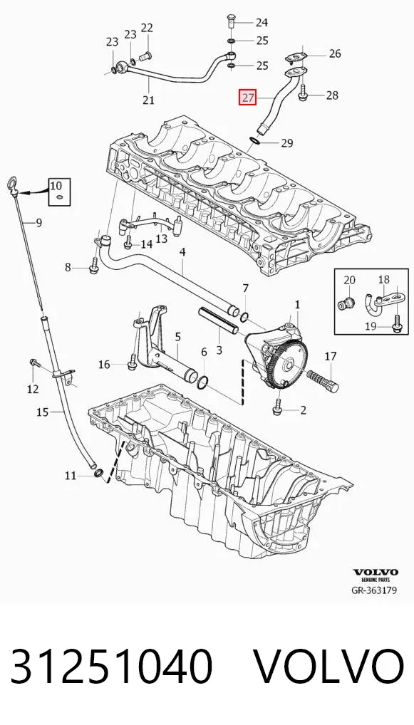  31251040 Volvo