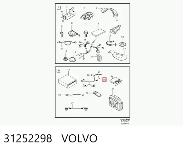  31252298 Volvo