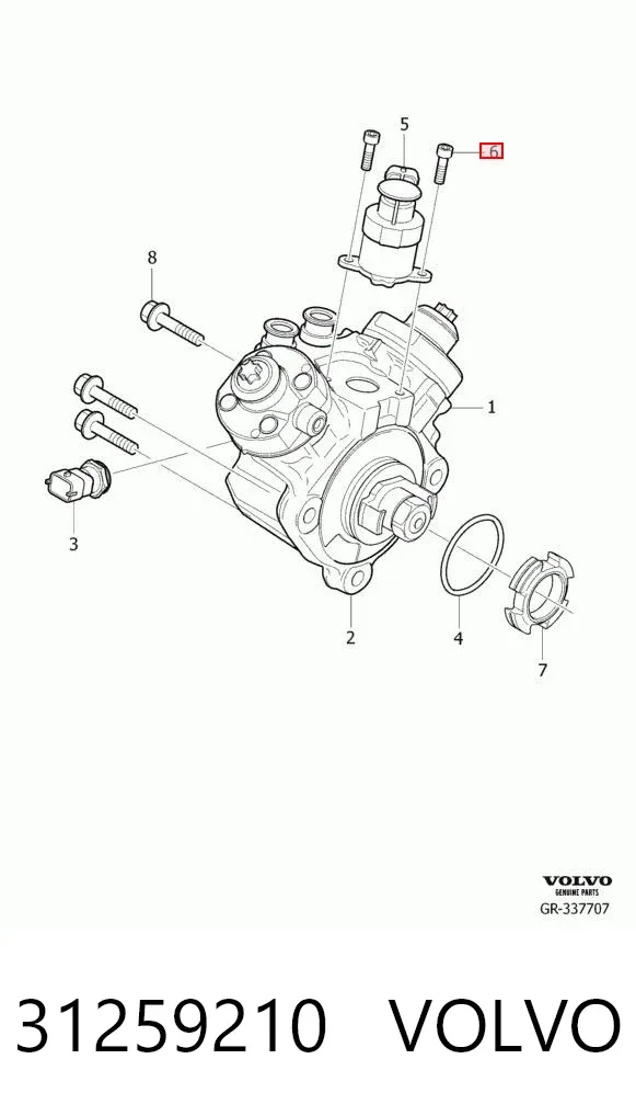  31259210 Volvo