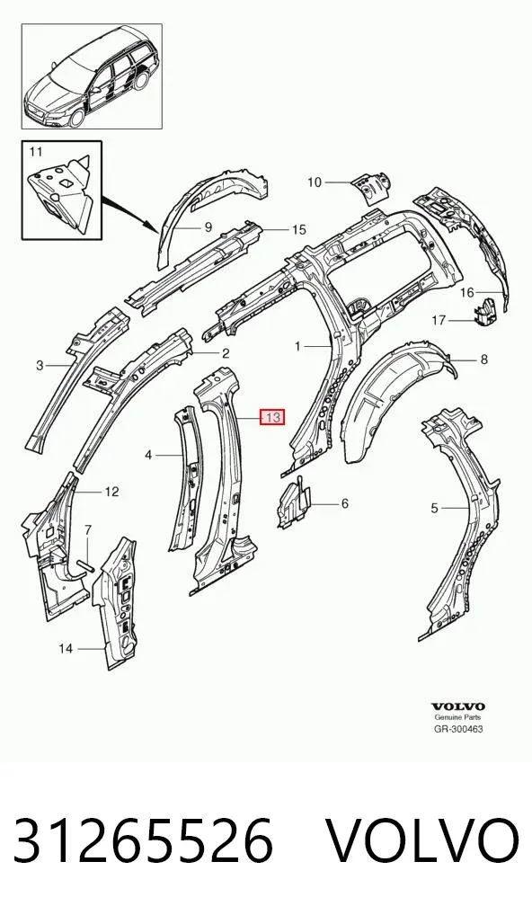  31265526 Volvo