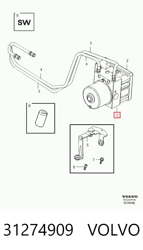  31274909 Volvo