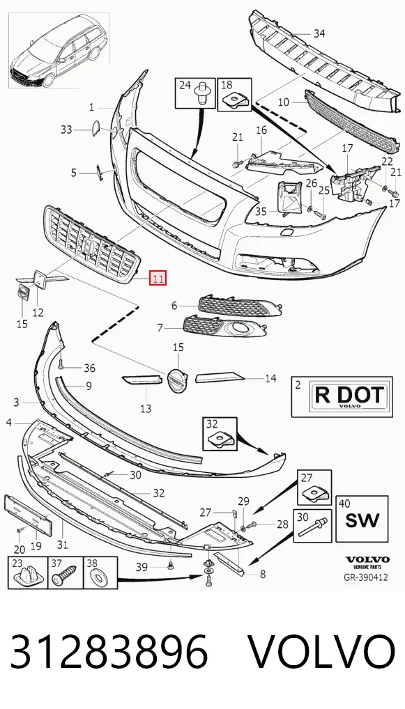  31283896 Volvo