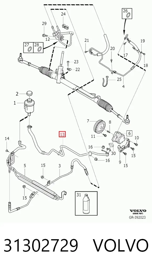  31302729 Volvo