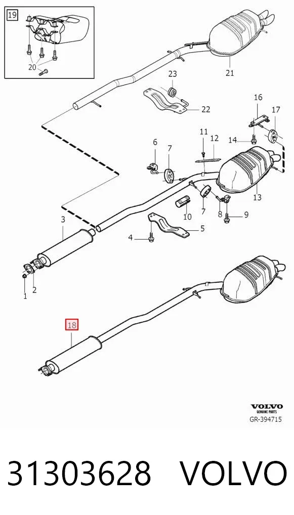  31303628 Volvo