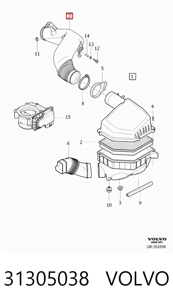  31305038 Volvo