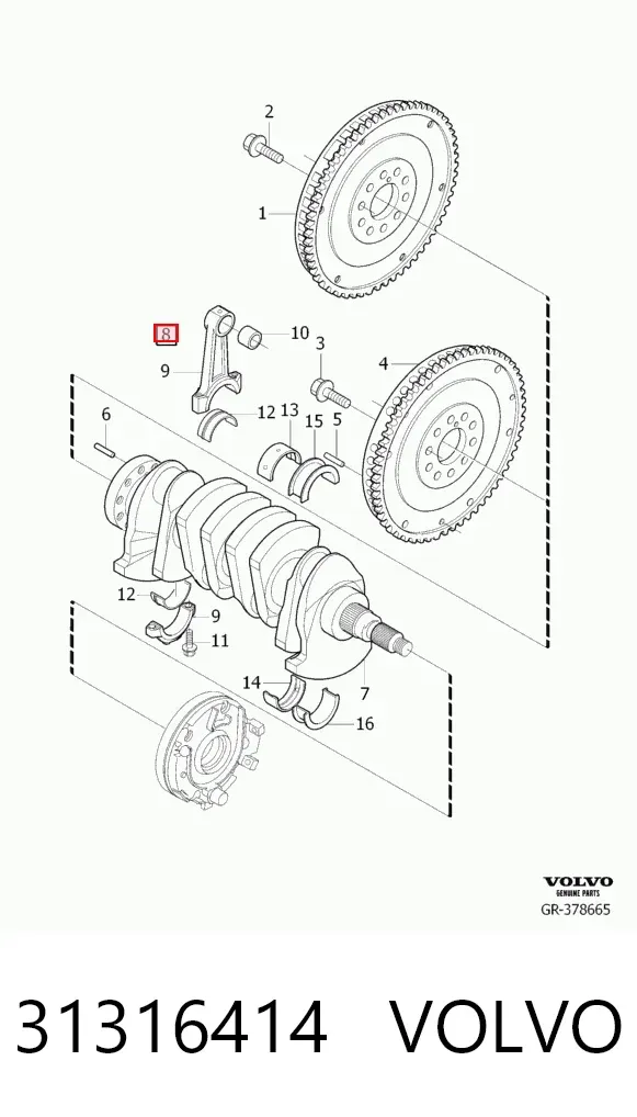  31316414 Volvo