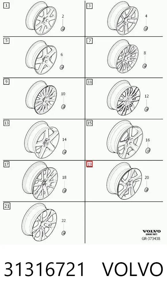  31316721 Volvo