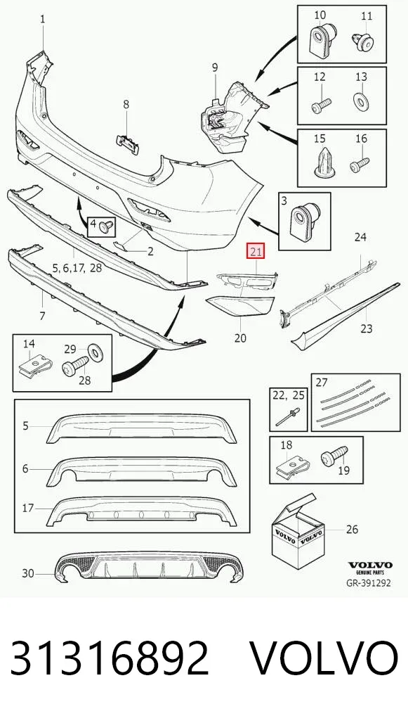  31316892 Volvo