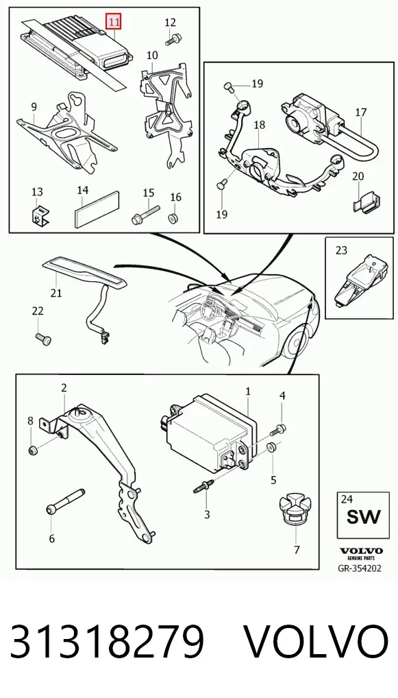  31318279 Volvo