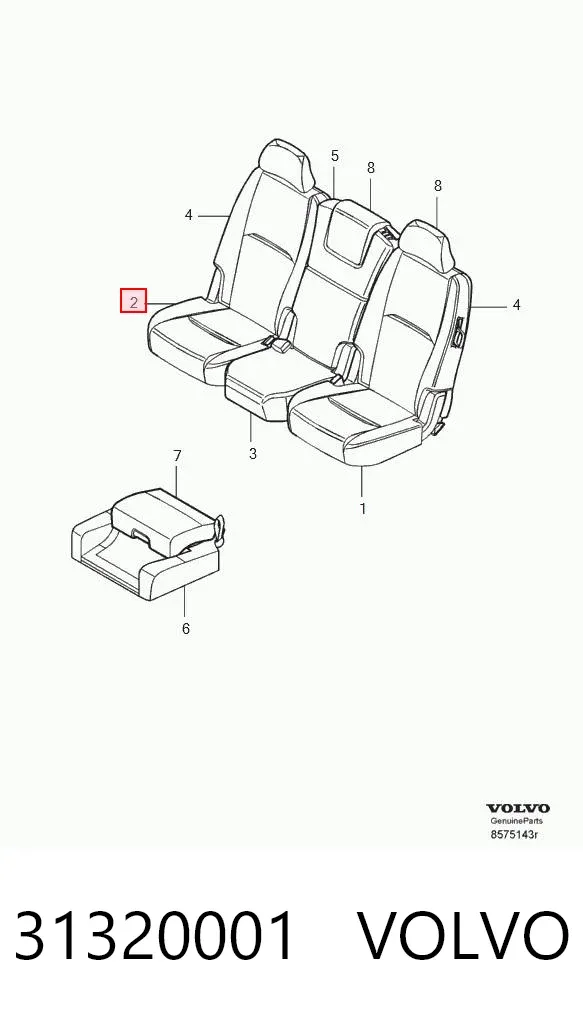  31320001 Volvo