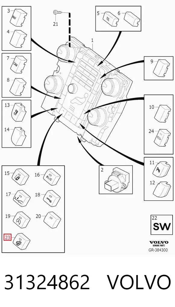  31324862 Volvo