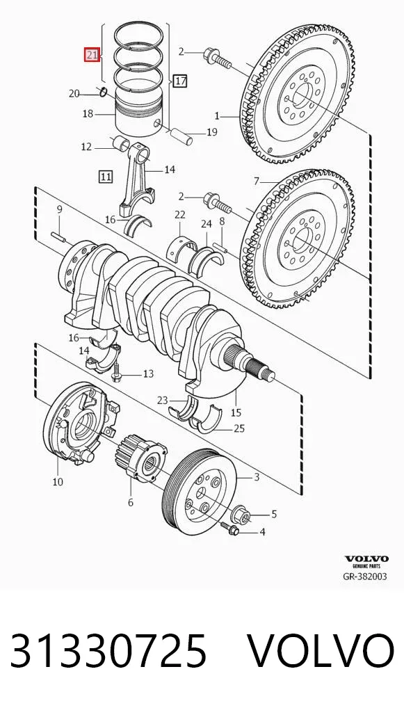  31330725 Volvo