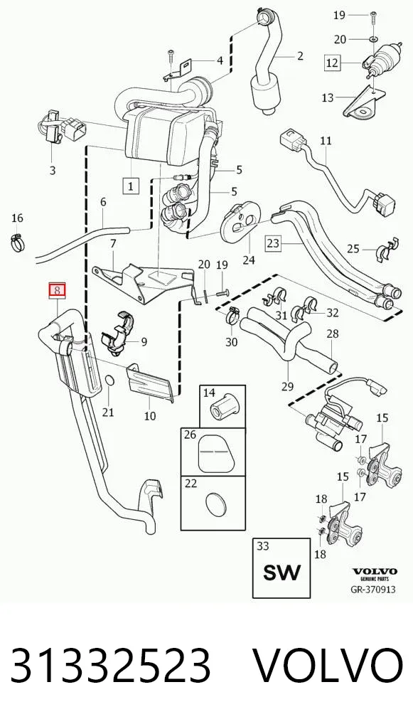  31332523 Volvo