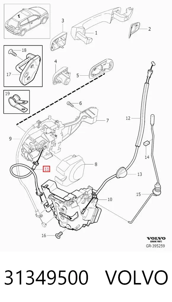  31349500 Volvo