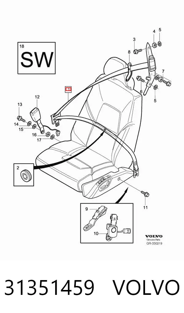  31351459 Volvo