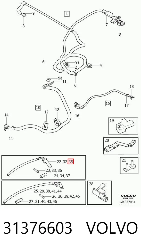  31376603 Volvo