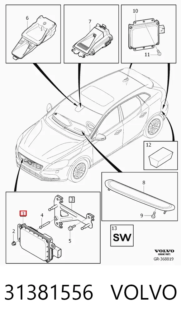  31381556 Volvo