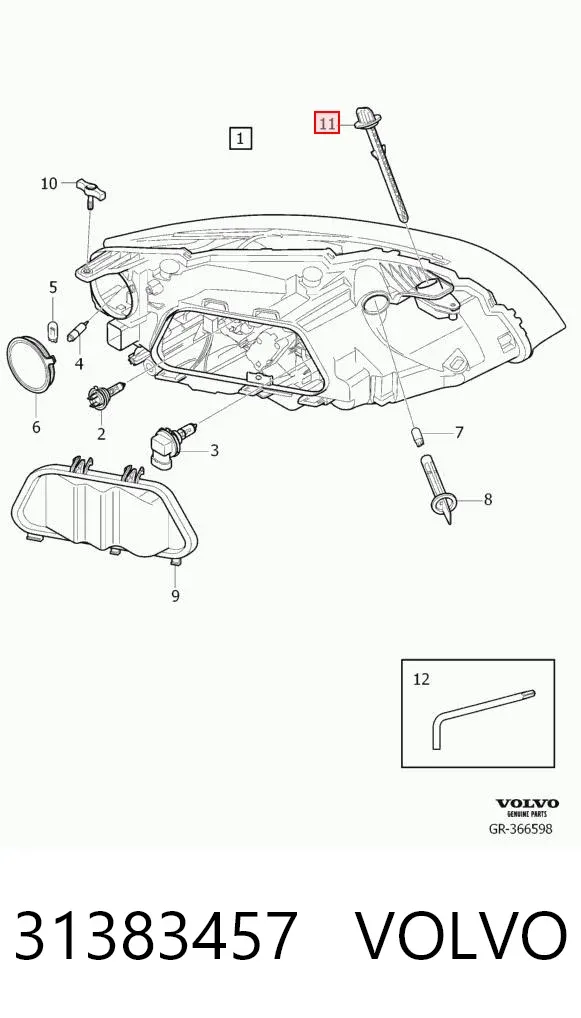  31383457 Volvo
