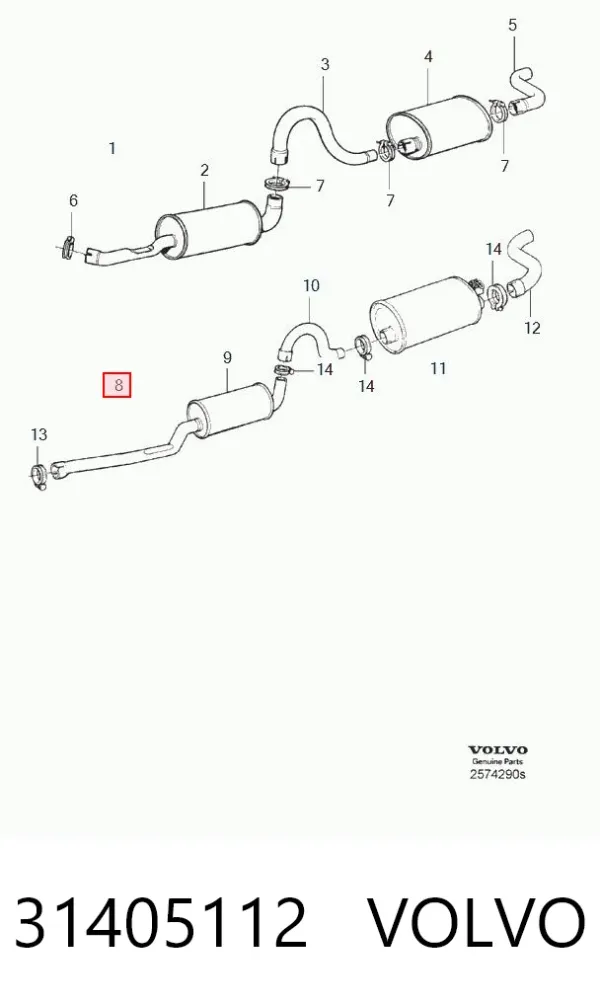  31405112 Volvo