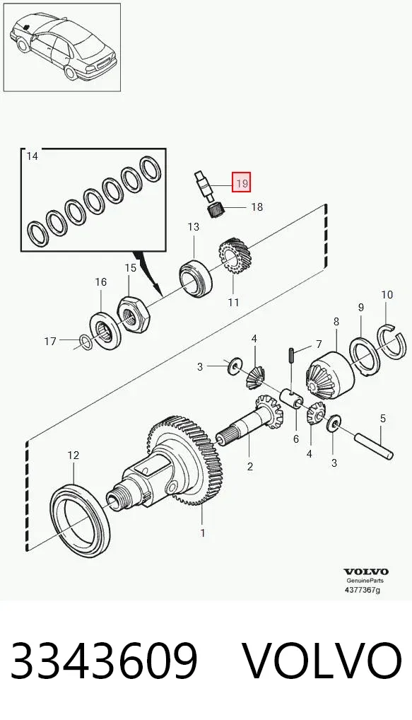  3343609 Volvo