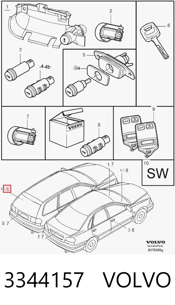  3344157 Volvo