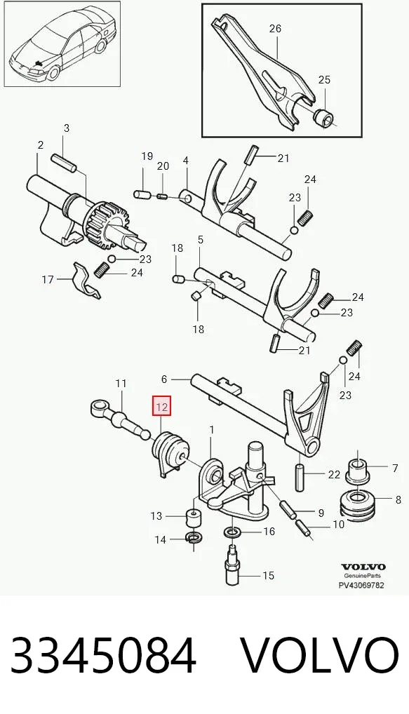  3345084 Volvo