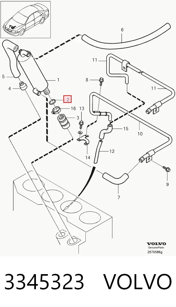  3345323 Volvo