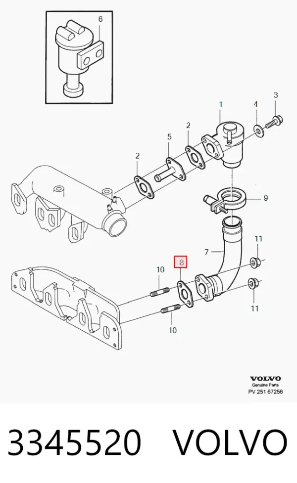  3345520 Volvo