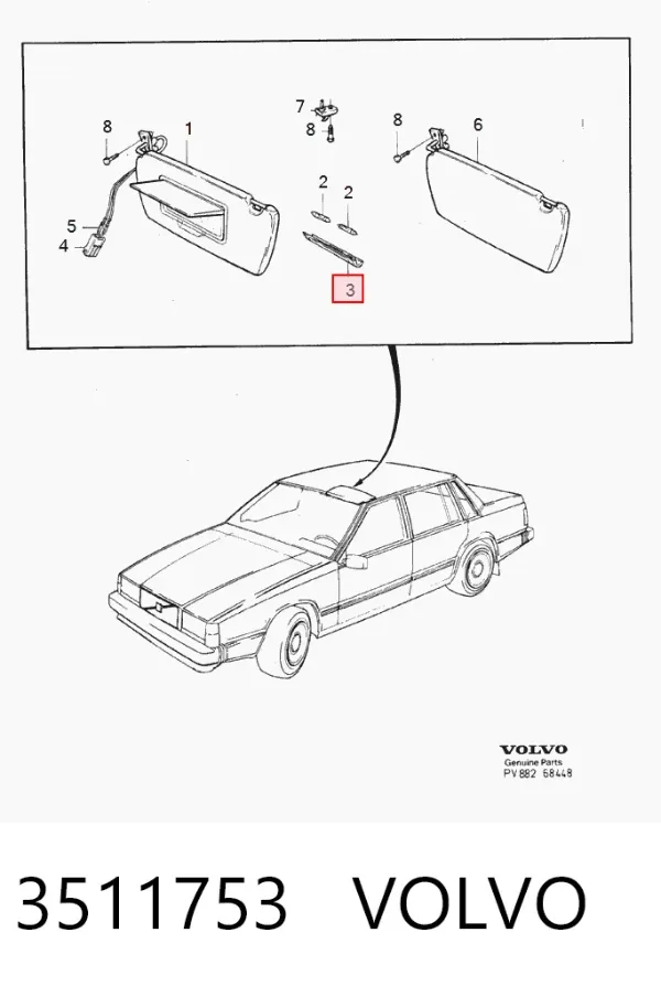  3511753 Volvo