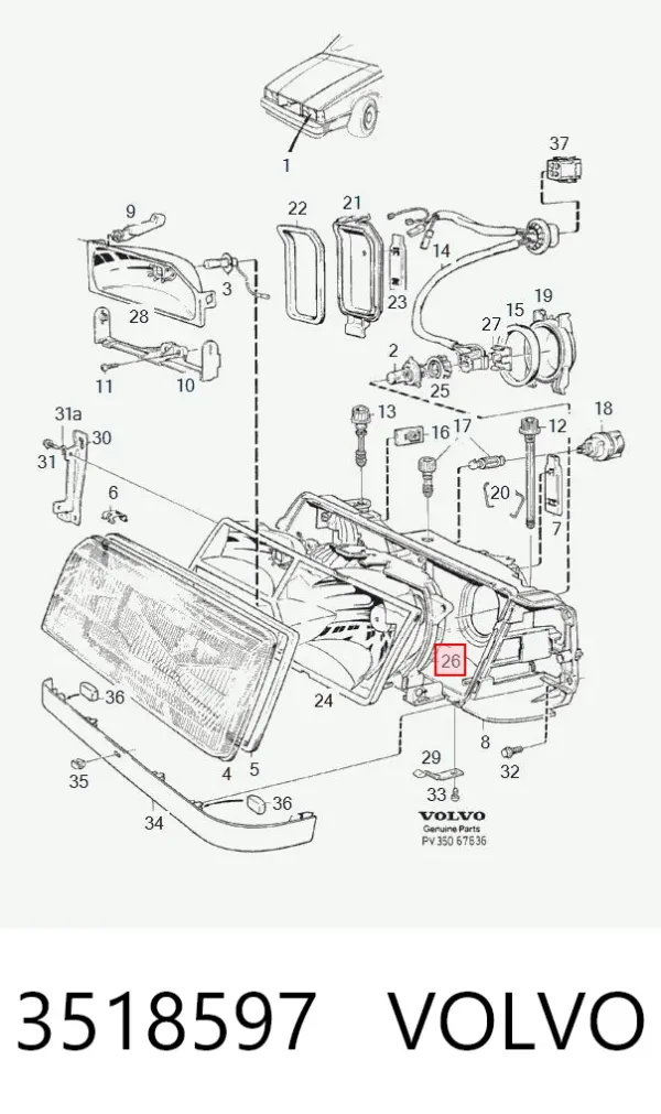  3518597 Volvo