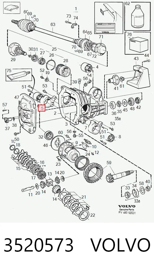  3520573 Volvo