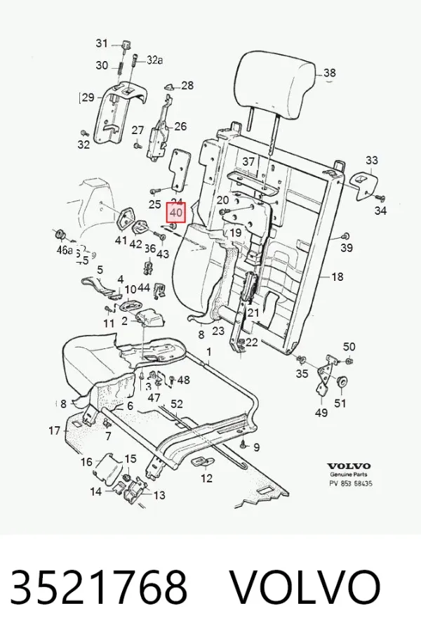  3521768 Volvo