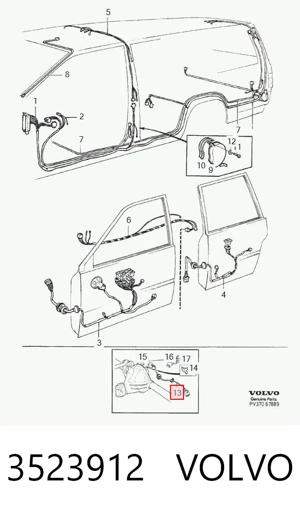  3523912 Volvo