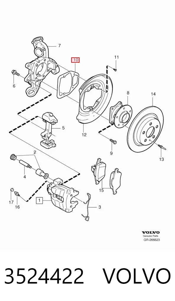  3524422 Volvo
