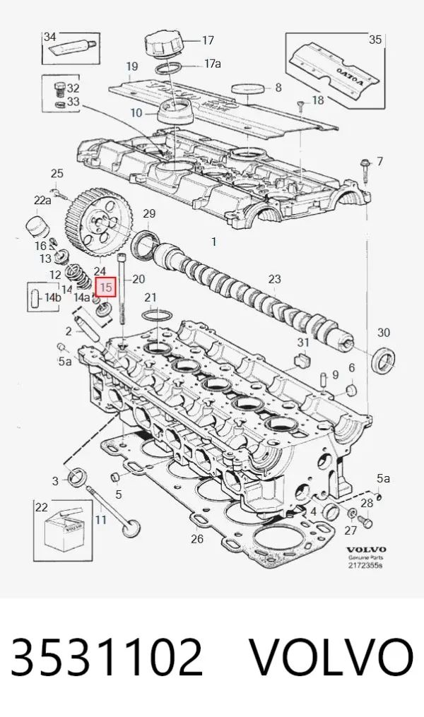  3531102 Volvo