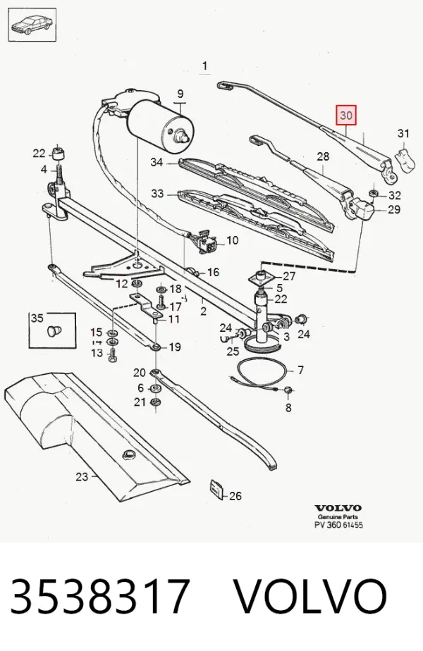  3538317 Volvo