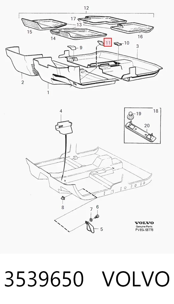  3539650 Volvo