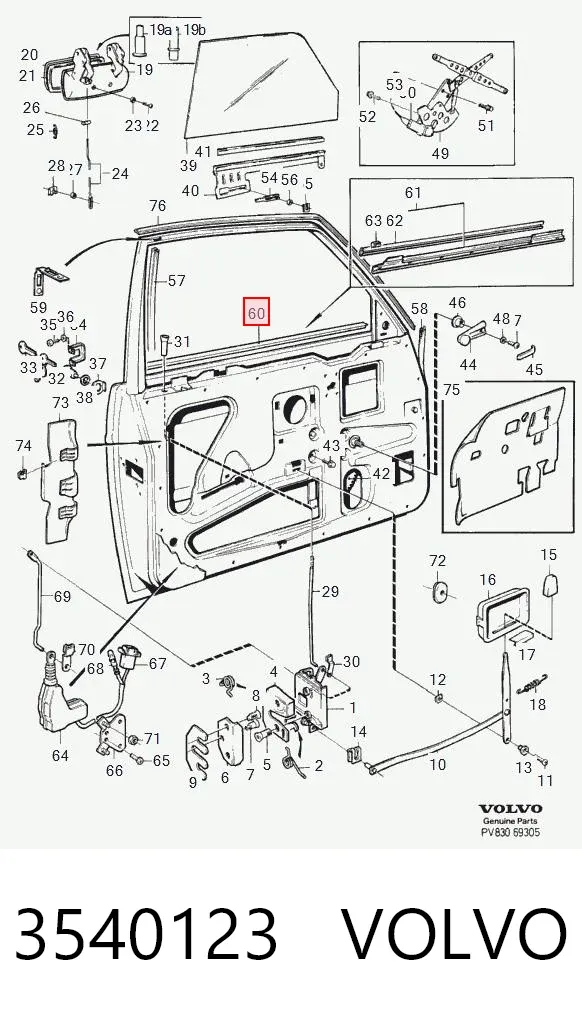  3540123 Volvo
