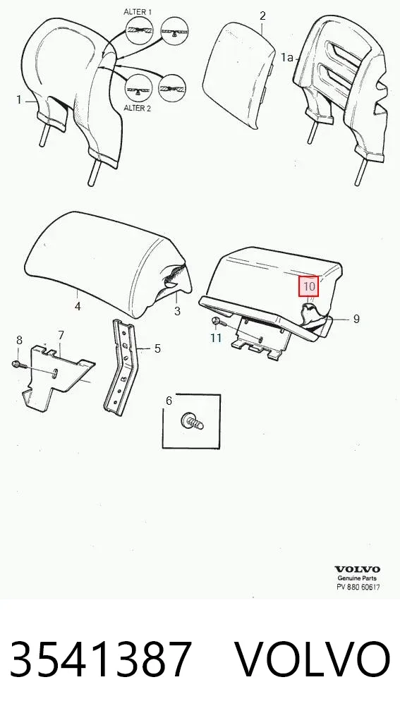  3541387 Volvo