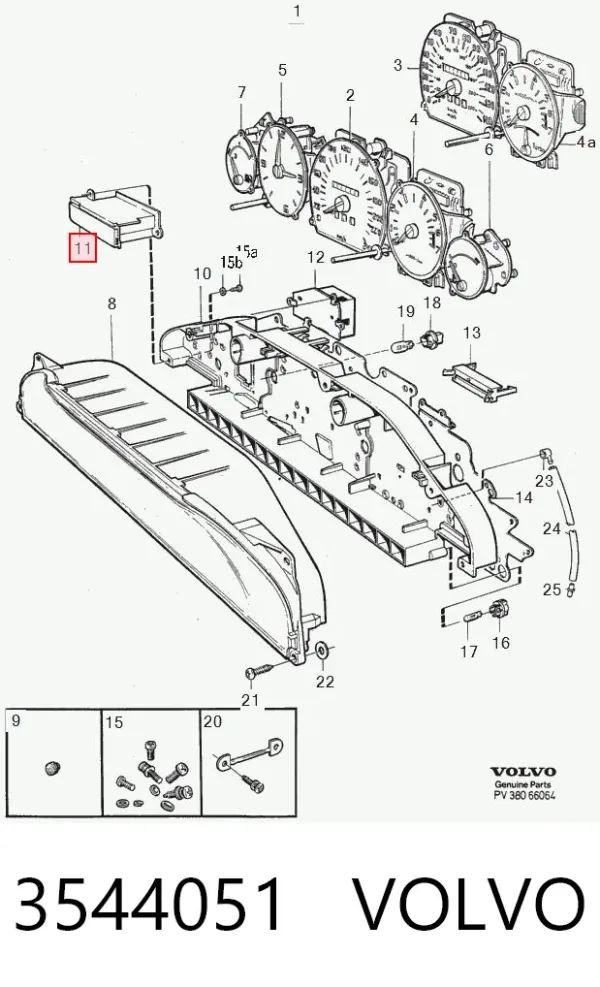  3544051 Volvo
