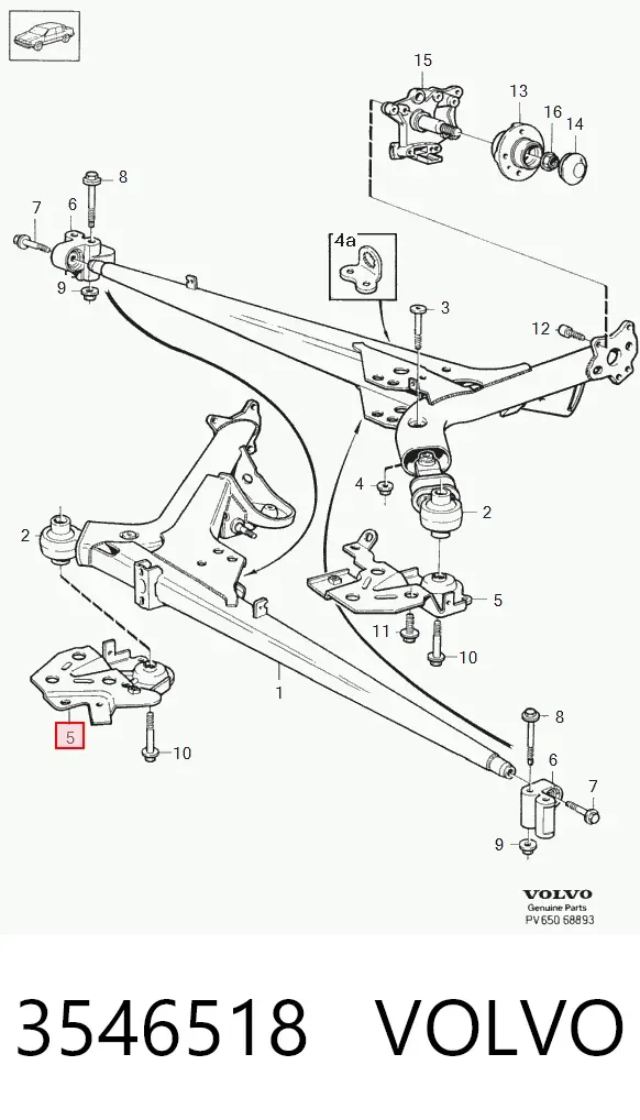  3546518 Volvo