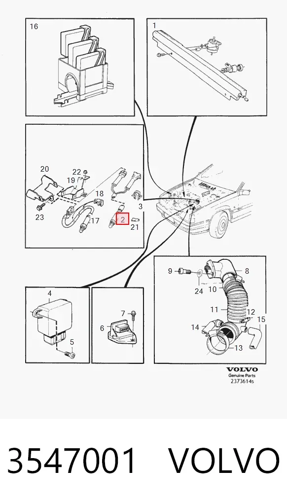  3547001 Volvo