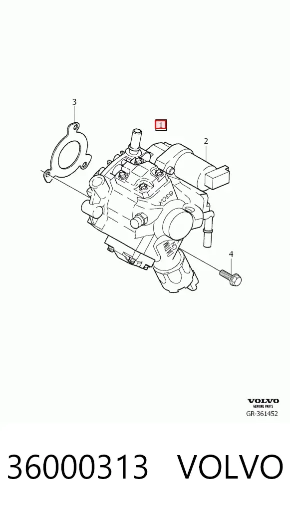 ТНВД 36000313 Volvo