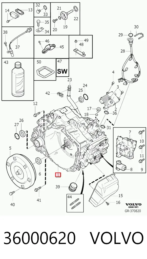 АКПП 36000620 Volvo